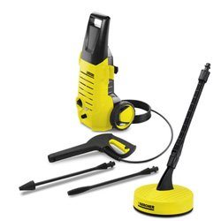 Karcher K2.65  Deluxe Audit Pressure Washer With T50 Patio Cleaner & Garden Set