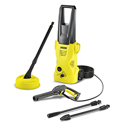 Karcher K2 Refurbished Pressure Washer with T150 Patio Cleaner & Dirtblaster