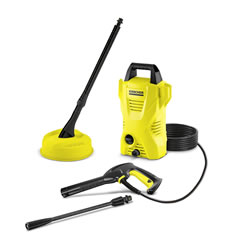 Karcher K2 Compact Pressure Washer with T150 Patio Cleaner - Audit