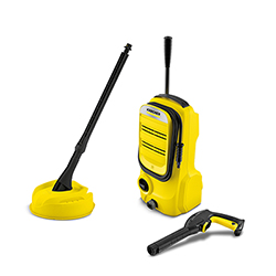 Karcher K2 Compact Refurbished Pressure Washer with T150 Patio Cleaner